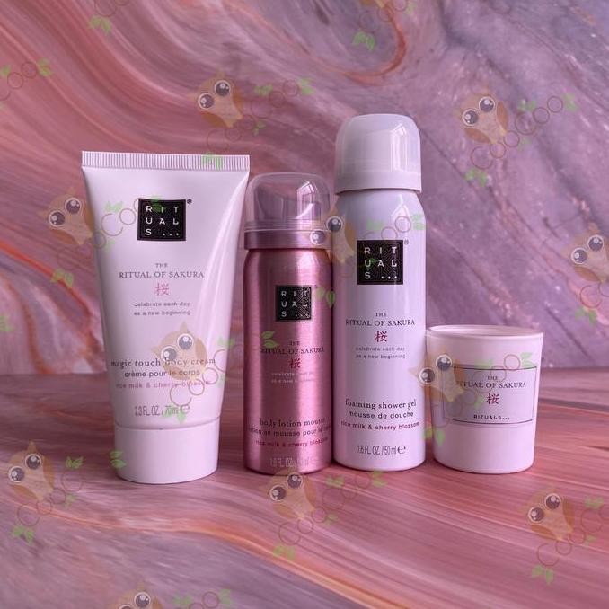 

TERLARIS - Rituals : The Ritual Of Sakura Floral Cherry Blossom & Rice Milk Collection