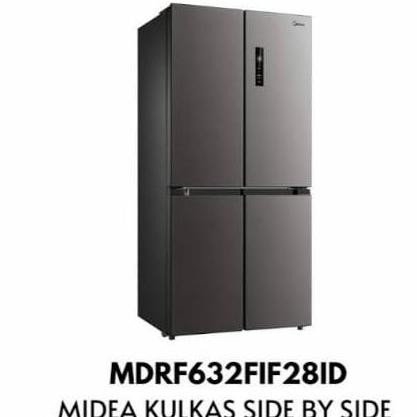 TERLARIS - Kulkas Multidoor (4 pintu) Midea Inverter MDRF632FIF28ID