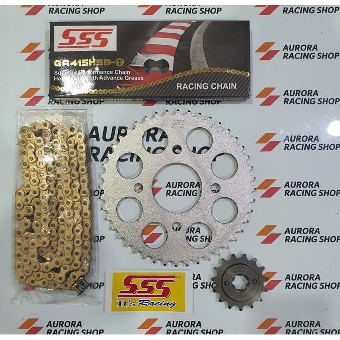 Gear Set SSS 415 CB 150 R / New CB 150 R & Rantai SSS 415 Hsbt
