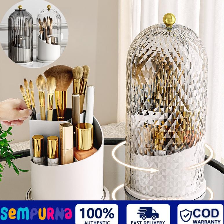 

baru tempat sendok garpu putar estetik - organizer kuas makeup, alat tulis, dapur