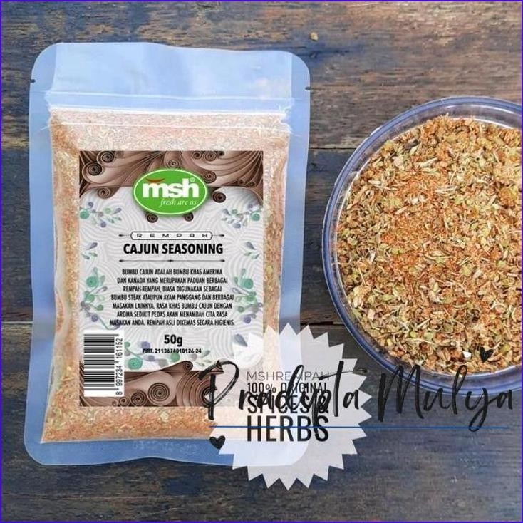

Asli..! Msh Cajun Seasoning 50Gr