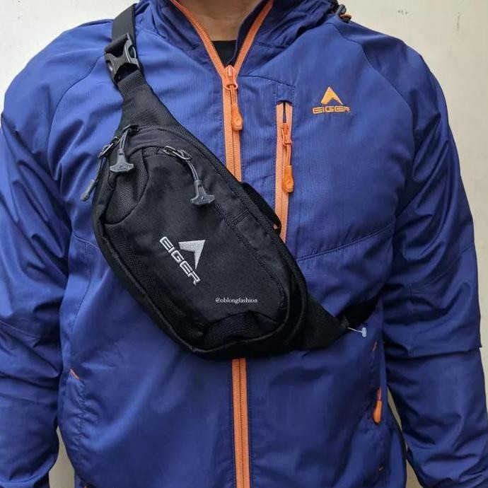 Eiger Cervus Waist Bag Tas Selempang Pria Original (Best Quality)