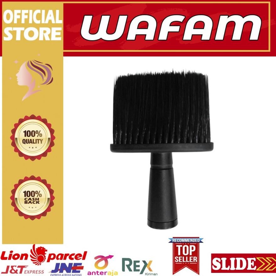 

baru kuas sikat kayu nylon halus sikat leher barber pangkas rambut