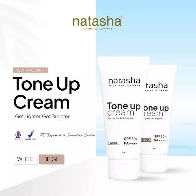 TERBARU - Natasha Tone up Cream With SPF50 PA++++