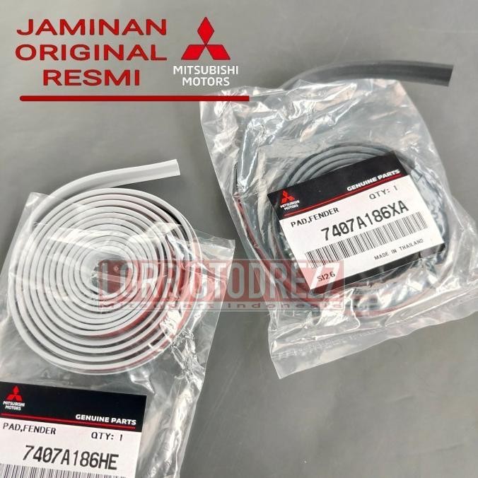 . Karet list over fender Pajero Sport Strada Triton Original