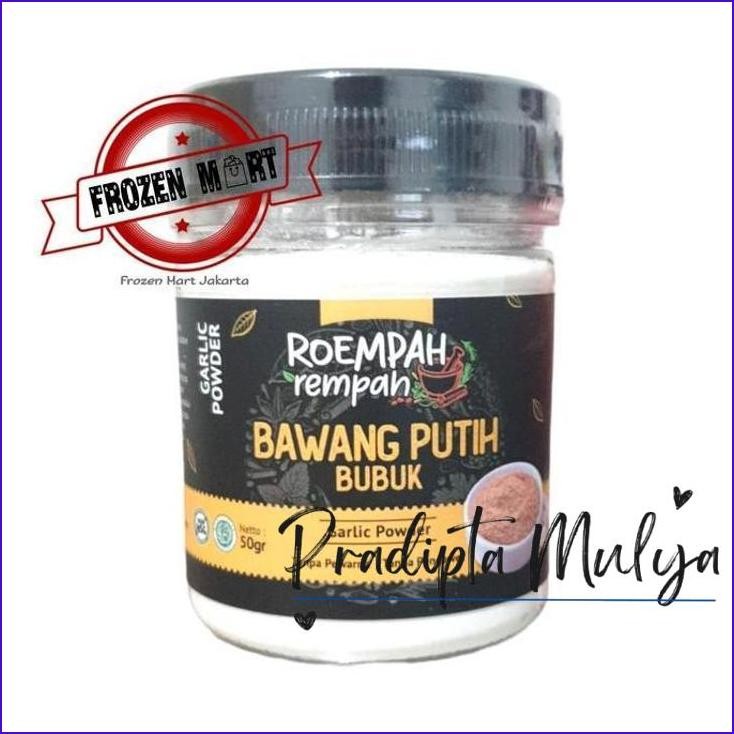 

Pasti Murah Roempah Rempah Bawang Putih Bubuk / Pure Garlic Powder 50Gr