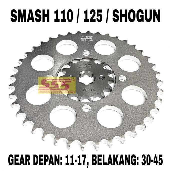 GIRSET SSS SHOGUN TORNADO SMASH RK COOL BAJA 428 110 SB