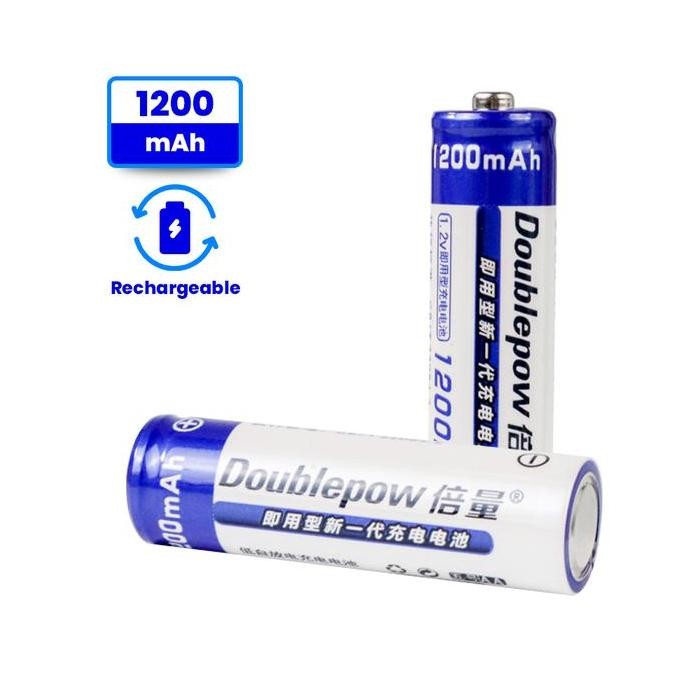 baru Baterai 18650 AA AAA Rechargeable 3.7 V 3000mAh - 1 PCS - Doublepow  D