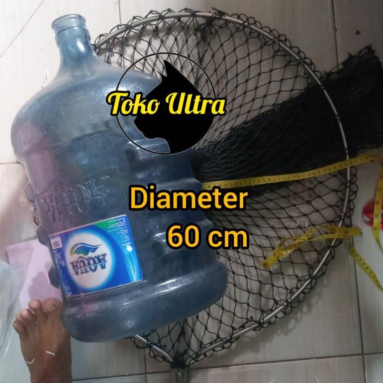 Cod Serokan Ikan Besar / Serokan Stainles / Serokan Galatama / Seser Ikan / Serokan Jumbo / Serokan 