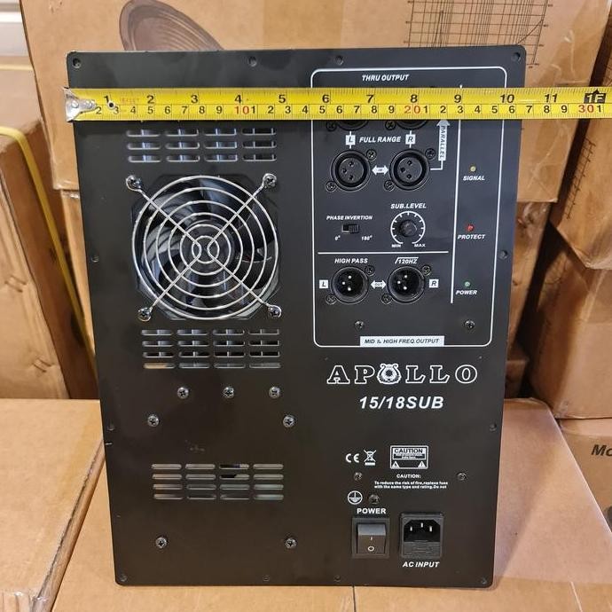 Promo Mesin Subwofer Aktif Apollo 15-18 Inch 1200 Watt
