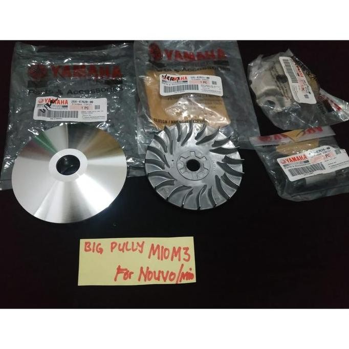 . Big Pully Mio M3 Pnp Mio sporty Nouvo Mio Soul Mio J Soul Gt Xride 110