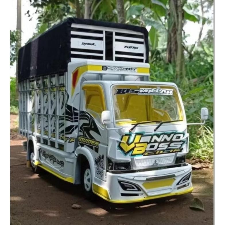 Miniatur Truk Oleng Keren Terbuat Dari Kayu Playwood/Multiplek 4Mm New Wahyu Abadi 03 Siap Kirim