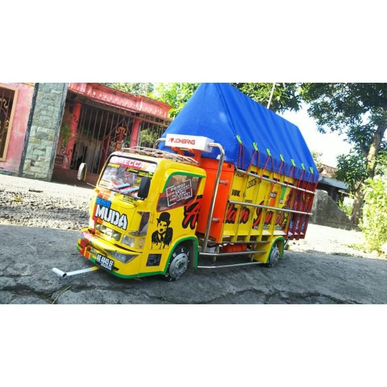 Mainan Edukasi Miniatur Truk Oleng Bak Jungkit Flash Sale