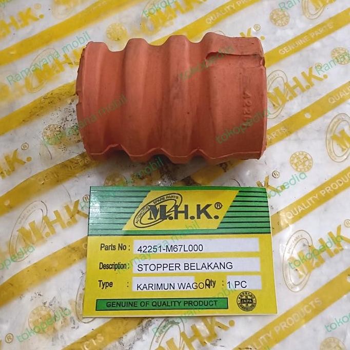 Stopper belakang karet bumper MT/AT Mobil Karimun Wagon R AIJ-310F murah
