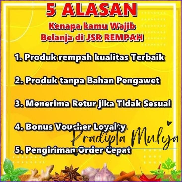 

Promo..!! Jahe Merah Bubuk Rempah Bumbu Dapur Kwalitas Super Isi 100 Gr