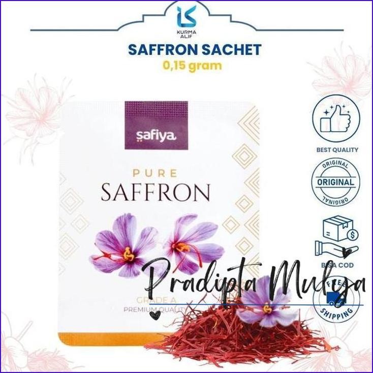 

New..!! Safron Saffron Sachet 0.15 Gr | Super Negin Grade A Original