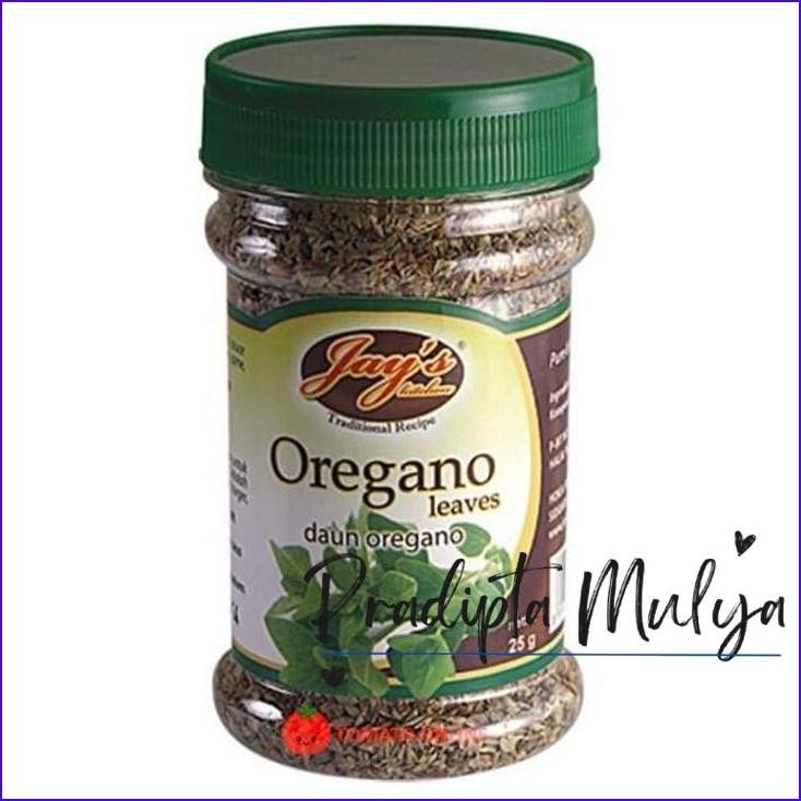 

Ready..!! Jay'S Jays Oregano Leaves Daun 25 Gr / 25Gr