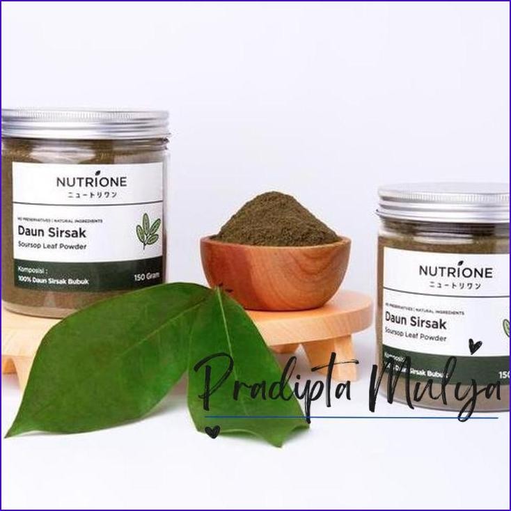 

Gass.! Daun Sirsak Bubuk / Soursop Leaf Powder Premium Original Nutrione
