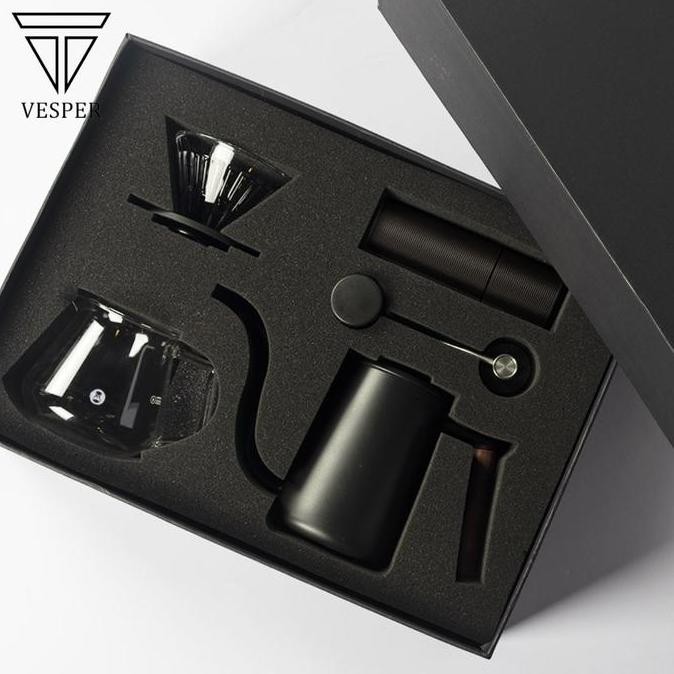 Timemore C3 pour over set fish youth black white hampers gift box