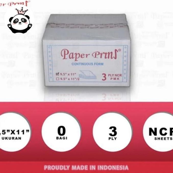 

BEBAS ONGKIR - Kertas komputer / Continuous Form 3 ply Paper prins ( 1 box ) Stationery