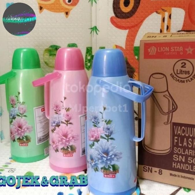 Termos Air Panas 2 Liter Lion Star /Solaris Gojek [terbaik]