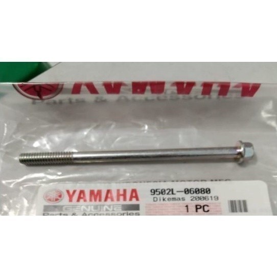 95022-06080 / 9502L-06080 BAUT TUTUP FILTER OLI BAK KOPLING VIXION 8 CM ORIGINAL YAMAHA