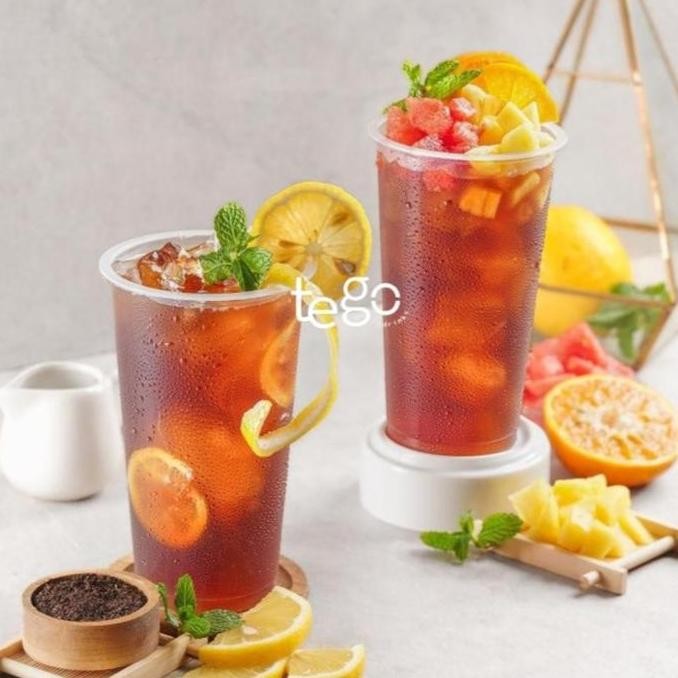 

Murah Tego Bubuk Minuman Teh Kekinian Tanpa Gula Rasa Super Kuat Strong Flv - 100G - Air, Susu