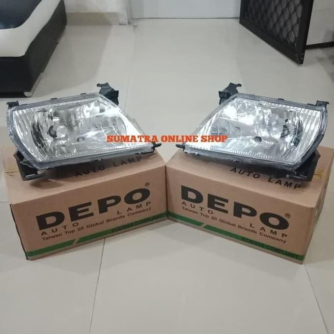LAMPU BESAR/LAMPU DEPAN KIJANG LGX 7K 2003 2004 KANAN+KIRI (DEPO ASLI) ORIGINAL DAN TERPERCAYA