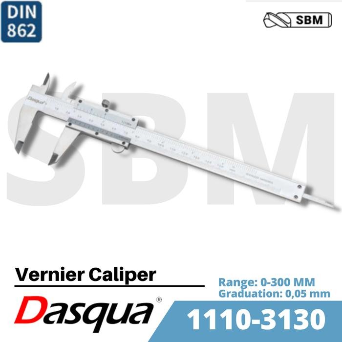 DASQUA VERNIER CALIPER 12" / SIKMAT MANUAL/ JANGKA SORONG 12