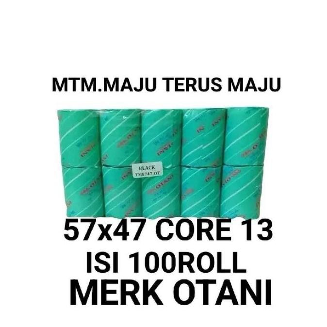 

TERMURAH - Otani Kertas Thermal 57x47 Perdus Core 13