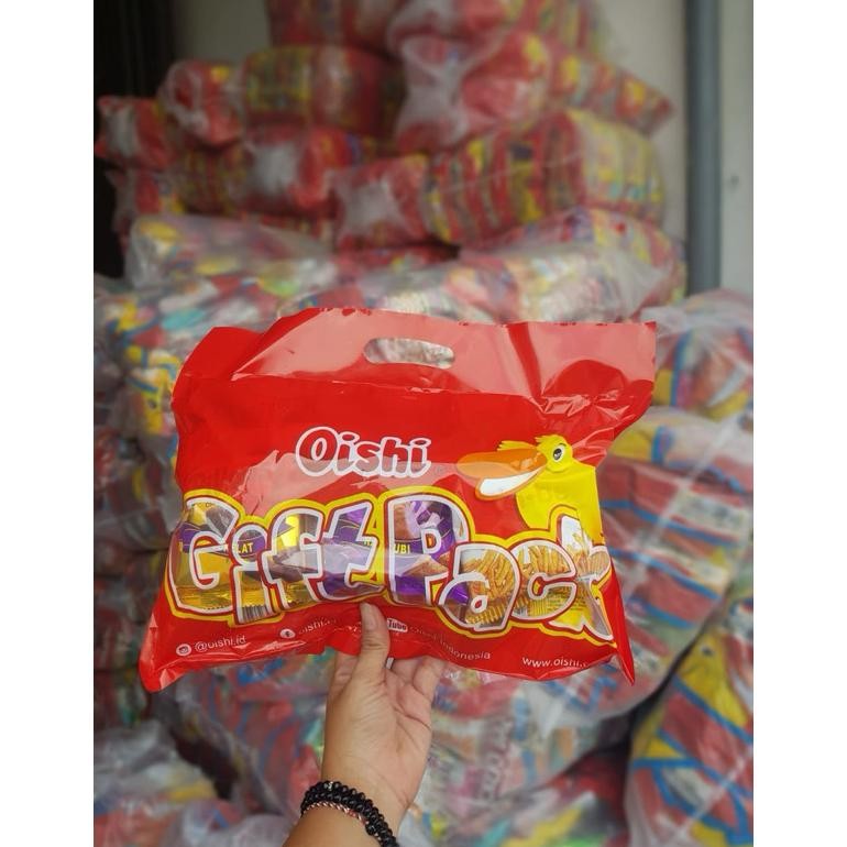 

Oishi Snack Pack Idul Fitri Lebaran Red Gift Bag Cuckoo Hadiah Anak Jajan Hari Raya Popcorn Sponge Crunch Poppy Pop Kornies Cimo Pillows Stok