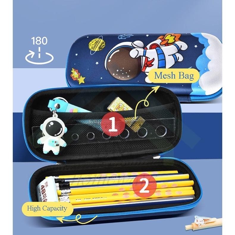 

Tempat Pensil 3D Karakter Timbul Kotak Pena Pen Anak Bulpoint Alat Sekolah Penghapus Double Realeting Sekat Jaring Cowok Cewek Unicorn Dinosaurus Astronot Space Roket Kelinci Bunny Mermaid Hero Princess Cat Girl Boy New Product