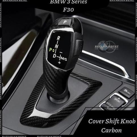 Cover Trim Gear Shift Knob Carbon Interior BMW f30 f10