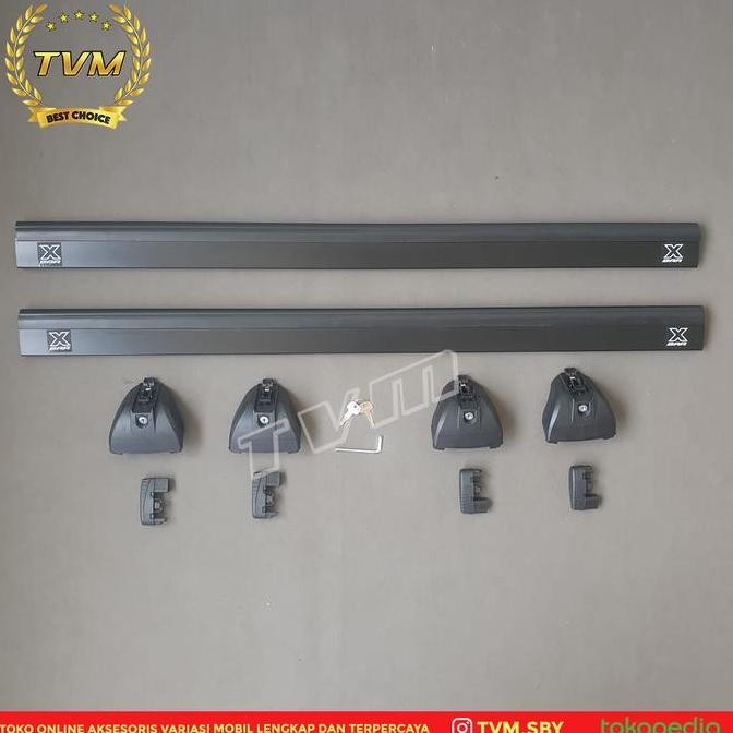 Cross Bar OTORACK Premium - Black - Pajero 16 - Fortuner 16