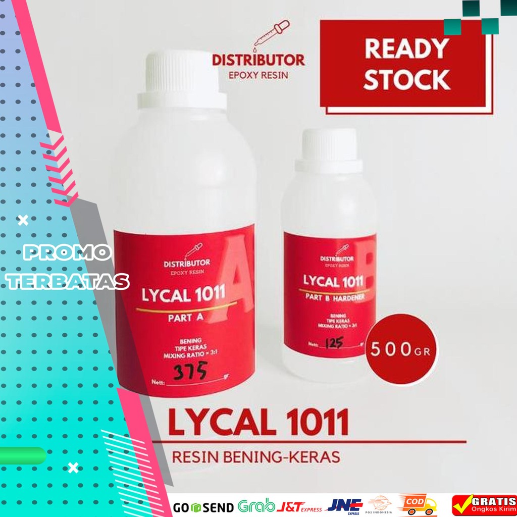 

DISKON RESIN BENING LYCAL KERAS - LYCAL 1011 - 500 GR