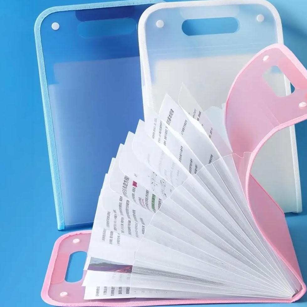 

TERMURAH Tas File Handle Warna Transparan Anti Air Multi Layer Folder Tas File 13 Sekat Map Tas Dokumen A4 Folder Map Kerja Document Siap kirim