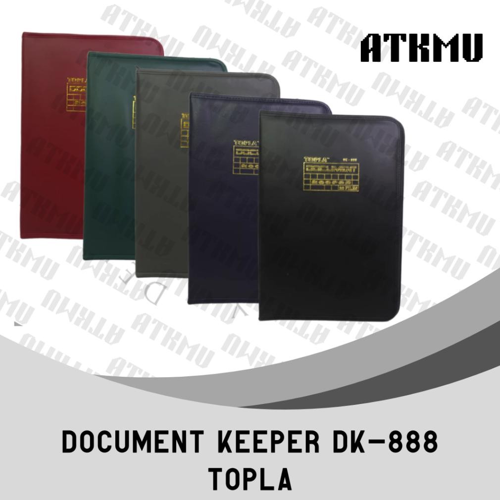 

READY STOK Map Document Keeper F4 Topla Resleting Warna Beragam Siap kirim