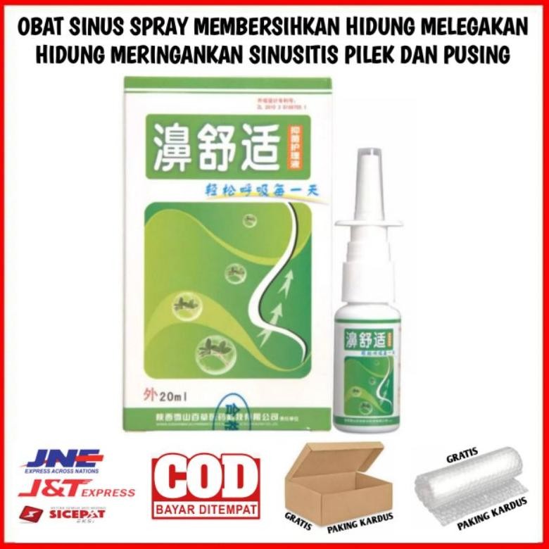 SEMPROTAN HIDUNG SINUSITIS RHINITIS PILEK HIDUNG MAMPET SINUS RJ