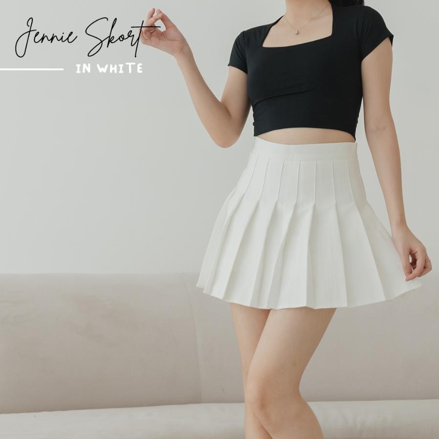 Dearolin Jennie Skort Tennis Skort Celana Rok Wanita Hhwaist Skort Tennis Wanita