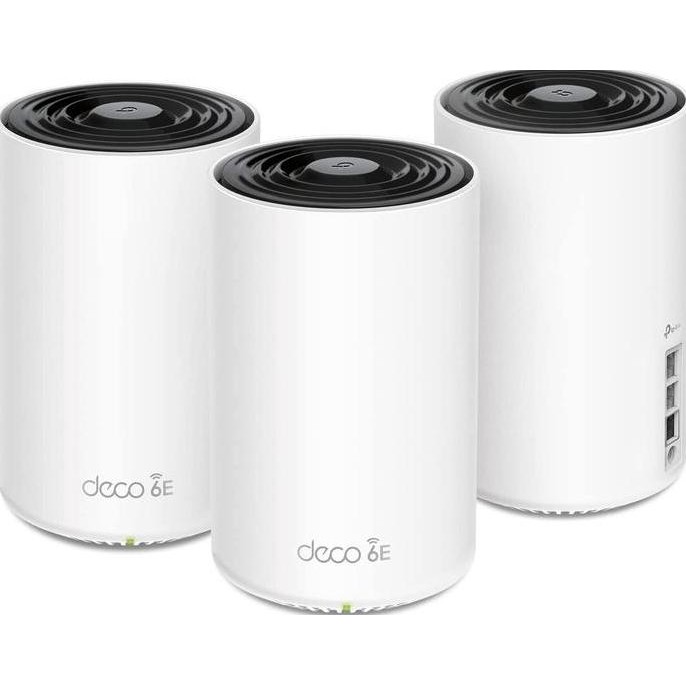 NEW TP Link Deco XE75 Pro - AXE5400 Tri-Band Mesh Wi-Fi 6E System Router