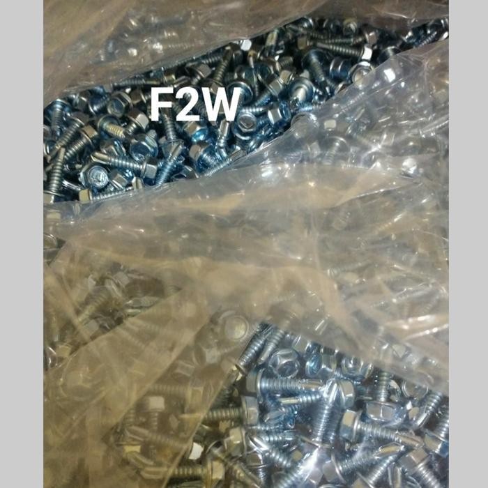 Baut Baja Ringan 10X19 Moon Lion Baut Sekrup Roofing Baja Ringan L Original Dan Terpercaya