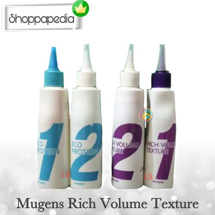 TERMURAH - OBAT KERITING MUGENS RICH VOLUME TEXTURE PERM