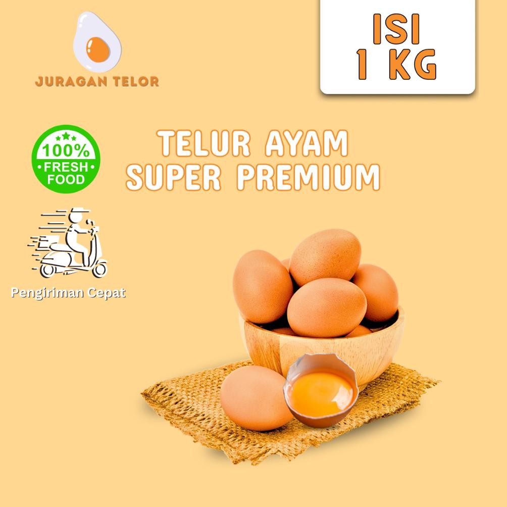 

TELUR AYAM SUPER PREMIUM TINGGI PROTEIN MENYEHATKAN