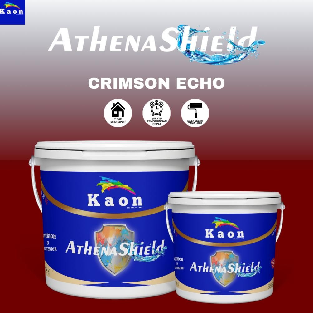 KAON - Cat Tembok Anti Luntur 10KG Cocok untuk Dinding Luas