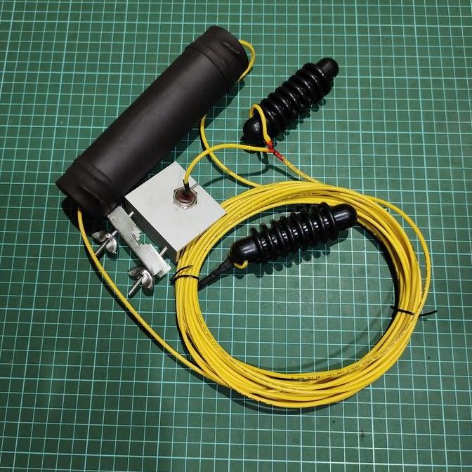 TERLARIS - longwire antenna long wire antena HF 80 40 dualband dual band 3.5mhz 7mhz