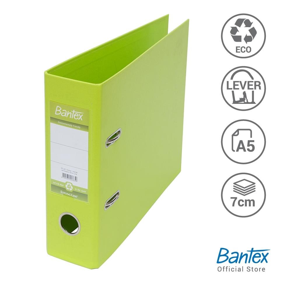 

READY STOK Ordner Bantex 1453 PP A5 7 cm. Siap kirim
