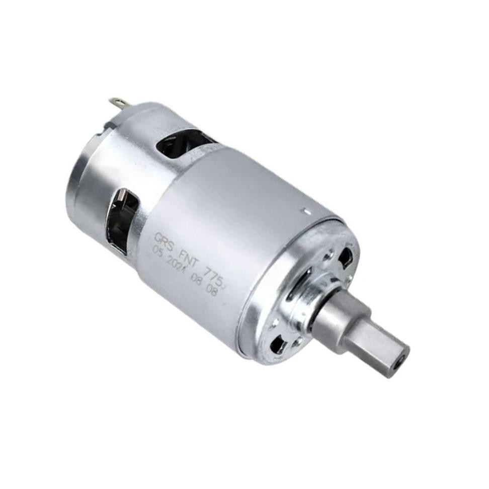 775 Type Dc Motor Lithium Battery Blower Dust Suction Motor Dc18-21V All-Copper Coil 755 Dc Motor Du