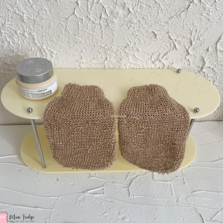 [MINIFRIDGE] Fiber Gloves Exfoliating Face and Body Glove Penghilang Daki Magic Gloves Sarung Tangan