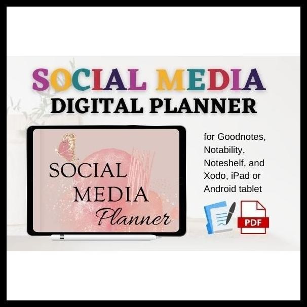 

SOCIAL MEDIA DIGITAL PLANNER