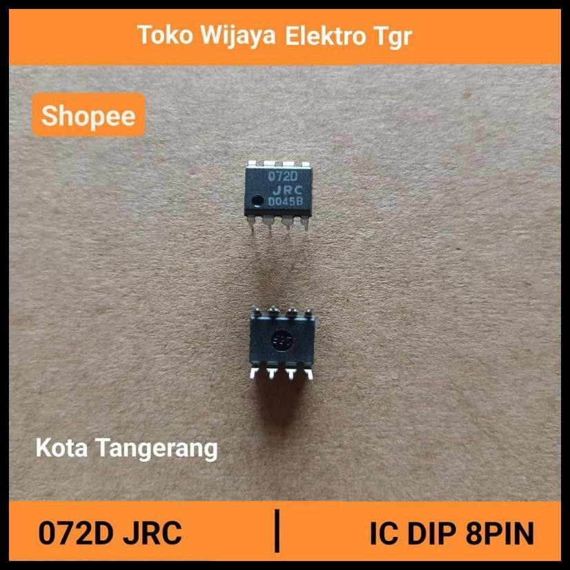 AUDIO SPAREPART | 072D JRC IC DIP 8 PIN